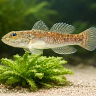 Gobius viridipunctatus 4 — close view showing fin and scale detail — representative image - view 4