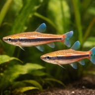 Beckfordi Pencilfish pair in a planted aquarium — representative image - view 2