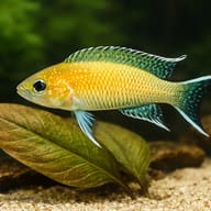 Graceful Lamprologus — close view showing fin and scale detail — representative image - view 4