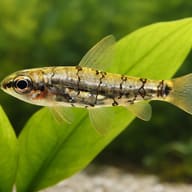 Green Dwarf Tetra (Odontocharacidium aphanes) scale and plant aquarium visual — representative image - view 4