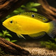 Canary wrasse - Marine Aquarium Livestock — Halichoeres Chrysus - Vibrant Wrasse for UK Aquariums — representative image - view 1