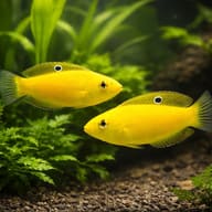 Canary wrasse - Marine Aquarium Livestock — Halichoeres Chrysus - Vibrant Wrasse for UK Aquariums - view 2