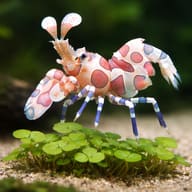 Hymenocera elegans - Marine Aquarium Livestock — Hymenocera elegans Harlequin Shrimp M - view 4
