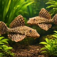 Suckermouth Catfish pair in a planted aquarium — representative image - view 2