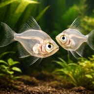 Indian Glassfish (Parambassis ranga) group in a planted freshwater aquarium — representative image - view 2