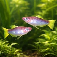 Knife Livebearer — pair in a planted aquarium — representative image - view 2