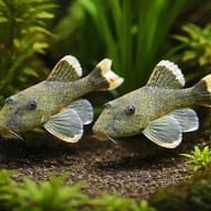 L047 Parancistrus sp. magnum — pair in a planted aquarium — representative image - view 2