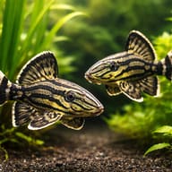 L191 Panaque cf. suttonorum 4 — pair in a planted aquarium — representative image - view 2