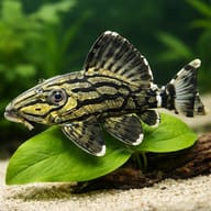 L191 Panaque cf. suttonorum 4 — close view showing fin and scale detail — representative image - view 4