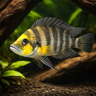 Lamprologus comp. goldhead 3 — representative image - view 1