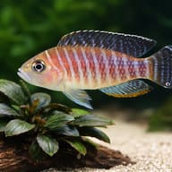 Lamprologus similis 2,5 — close view showing fin and scale detail — representative image - view 4