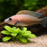 Lamprologus walteri 4 - 4 — close view showing fin and scale detail — representative image - view 4