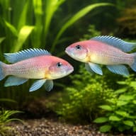 Lamprologus werneri 3,5 - 4 — pair in a planted aquarium — representative image - view 2