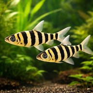 Leporinus affinis 3 — pair in a planted aquarium — representative image - view 2