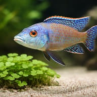 Lichmochromis acuticeps 5 — close view showing fin and scale detail — representative image - view 4