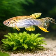 Magdalena Spot-Finned Killie (Rachovia brevis) — close view showing fin and scale detail — representative image - view 4