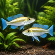 Malawi Eye-Biter (Dimidiochromis compressiceps) - planted pair view — representative image - view 2
