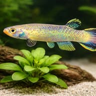 Mexico Rivulus (Rivulus tenuis) — close view showing fin and scale detail — representative image - view 4