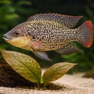 Mozambique Tilapia (Oreochromis mossambicus) - — close view showing fin and scale detail — representative image - view 4