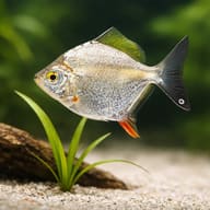 Myleus rubripinnis XXL — close view showing fin and scale detail — representative image - view 4