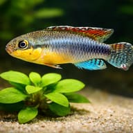 Nanochromis dimidiatus 3 — close view showing fin and scale detail — representative image - view 4