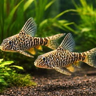 Representative illustration showing two Network Syno catfish; image does not indicate sale quantity or pairing - view 2