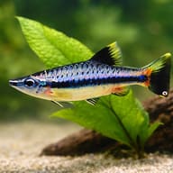Shining Pencilfish (Nannostomus nitidus) scale and plant aquarium visual — representative image - view 4
