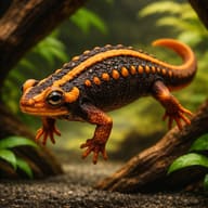 Orange newt — representative image - view 1