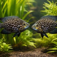 Paratilapia polleni 4 — pair in a planted aquarium — representative image - view 2