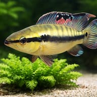 Peru Crenicichla — close view showing fin and scale detail — representative image - view 4