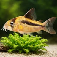 Pink Corydoras (Corydoras axelrodi) — close view showing fin and scale detail — representative image - view 4