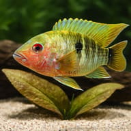 Pishuna Cichlid (Aequidens tetramerus) - scale view — representative image - view 4
