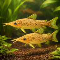 Porthole Catfish (Dianema longibarbis) — pair in a planted aquarium — representative image - view 2