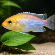 Pseudotropheus Greberi (Pseudotropheus hailomailandi) — close view showing fin and scale detail — representative image - view 4