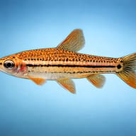 Red Ansorgi African tetra — side profile on a plain background — representative image - view 3