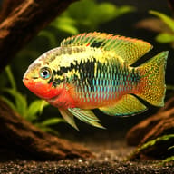 Red Breasted Cichlid, Red — representative image - view 1