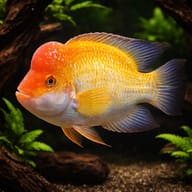 Red Devil Midas Cichlid (Amphilophus citrinellus) - hero view — representative image - view 1