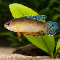 Red-Eye Spiketail Paradisefish (Pseudosphromenus cupanus) scale reference — representative image - view 4