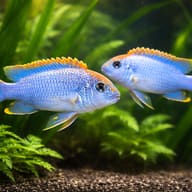 Red Top Colbalt — pair in a planted aquarium — representative image - view 2