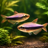 Emperor Tetra pair in a planted aquarium — representative image - view 2