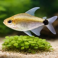 Saratetra (Hyphessobrycon elachys) — close view showing fin and scale detail — representative image - view 4