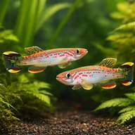 Scheel's Killie pair in planted aquarium visual — representative image - view 2