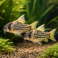 Schwartz´s catfish — pair in a planted aquarium — representative image - view 2