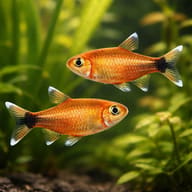Silver Tip Tetra — pair in a planted aquarium — representative image - view 2