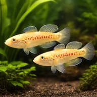 Sleepy Trout, Australian Gu — pair in a planted aquarium — representative image - view 2
