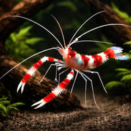 Stenopus hispidus - Marine Aquarium Livestock — Stenopus hispidus Coral Banded Shrimp M — representative image - view 1
