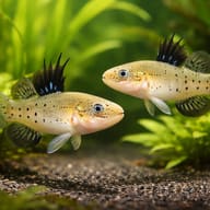 Stigmatogobius sadanundio 4 — pair in a planted aquarium — representative image - view 2