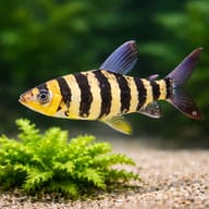Striped Leporinus — close view showing fin and scale detail — representative image - view 4