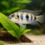 Thomas Pelmatochromis, Dw — close view showing fin and scale detail — representative image - view 4