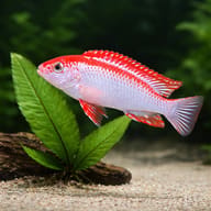 Illustrative Red Top Ndumbi cichlid colour and body profile — representative image - view 4